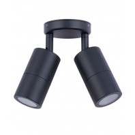 CLA-GU10 Exterior Wall Pillar Lights (Black) IP65